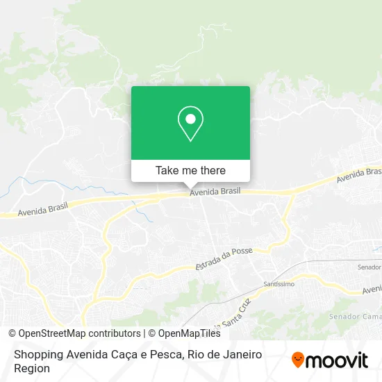 Shopping Avenida Caça e Pesca map