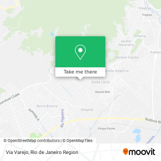 Via Varejo map