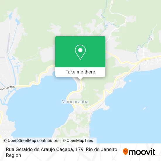 Rua Geraldo de Araujo Caçapa, 179 map