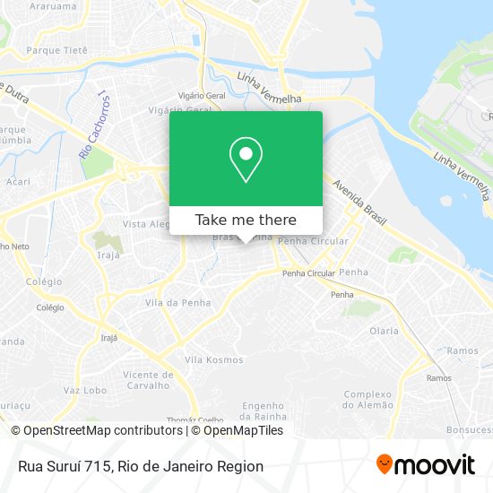 Rua Suruí 715 map