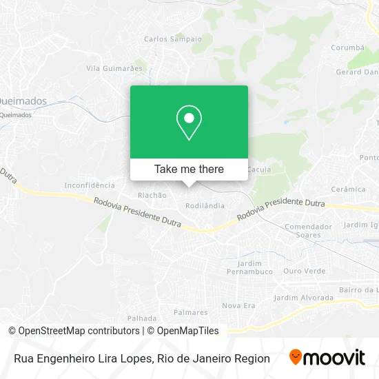 Rua Engenheiro Lira Lopes map