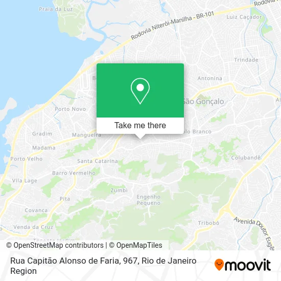 Rua Capitão Alonso de Faria, 967 map