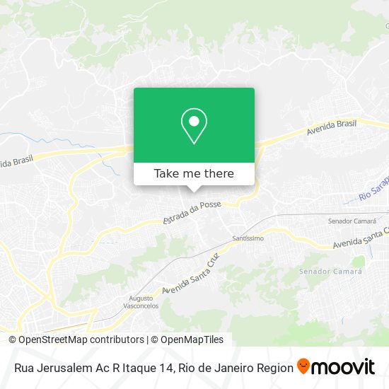 Rua Jerusalem Ac R Itaque 14 map