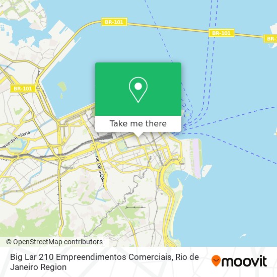 Mapa Big Lar 210 Empreendimentos Comerciais