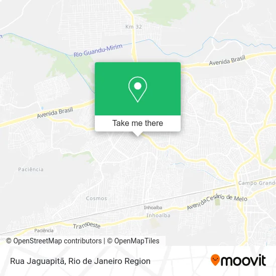 Rua Jaguapitã map