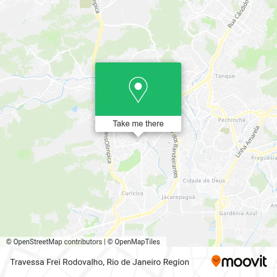 Travessa Frei Rodovalho map