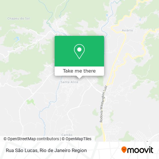 Rua São Lucas map