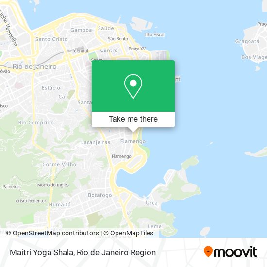 Maitri Yoga Shala map