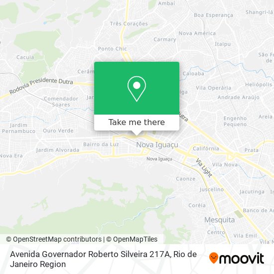 Avenida Governador Roberto Silveira 217A map