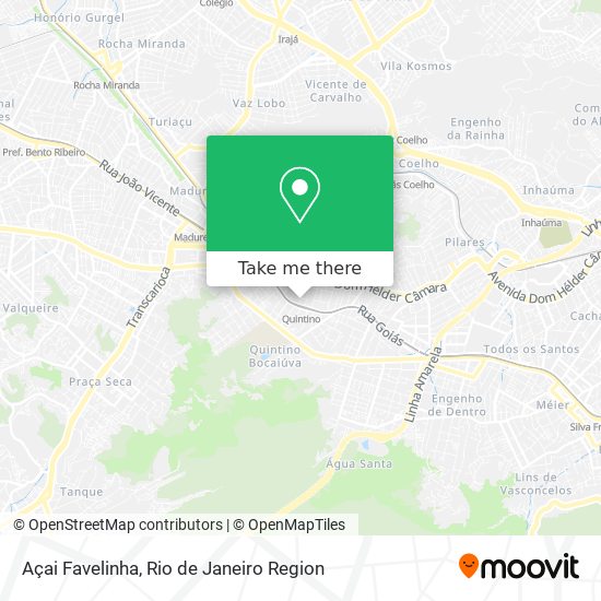 Açai Favelinha map