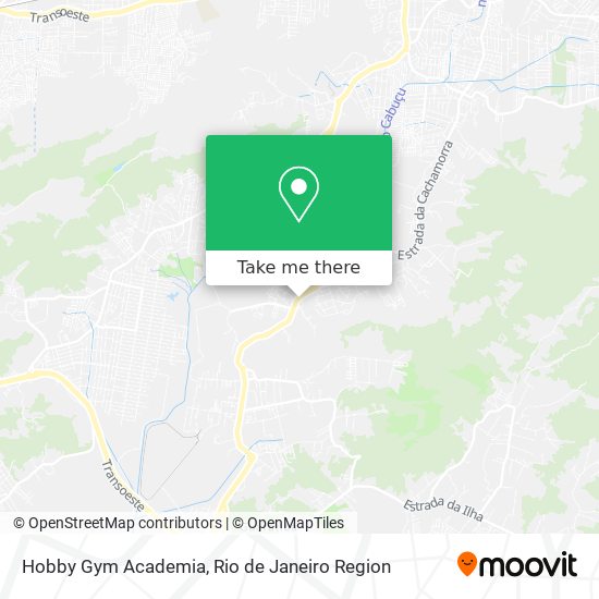 Hobby Gym Academia map