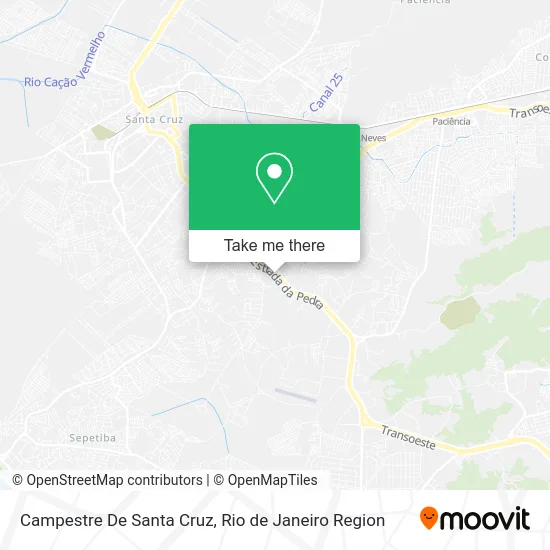 Campestre De Santa Cruz map