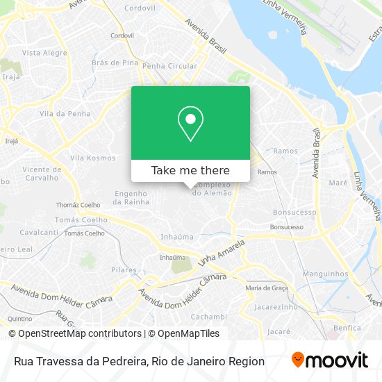 Rua Travessa da Pedreira map