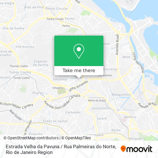 Estrada Velha da Pavuna / Rua Palmeiras do Norte map