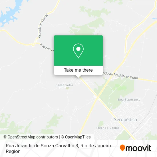 Rua Jurandir de Souza Carvalho 3 map