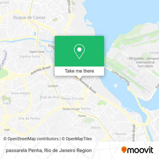 passarela Penha map