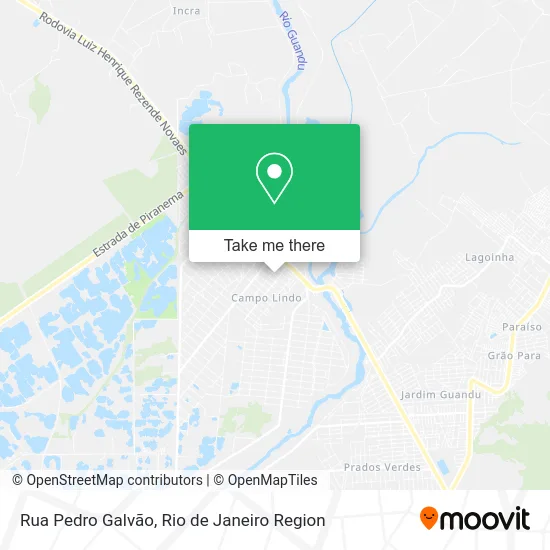 Rua Pedro Galvão map