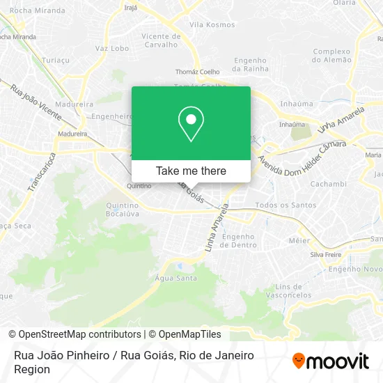 Rua João Pinheiro / Rua Goiás map