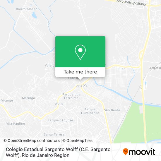 Colégio Estadual Sargento Wolff (C.E. Sargento Wolff) map