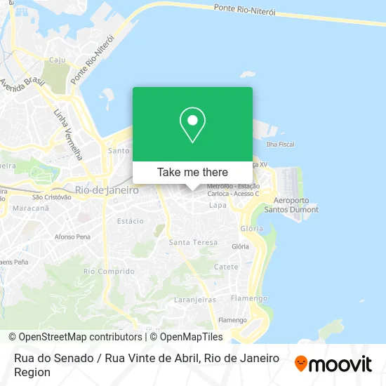 Rua do Senado / Rua Vinte de Abril map