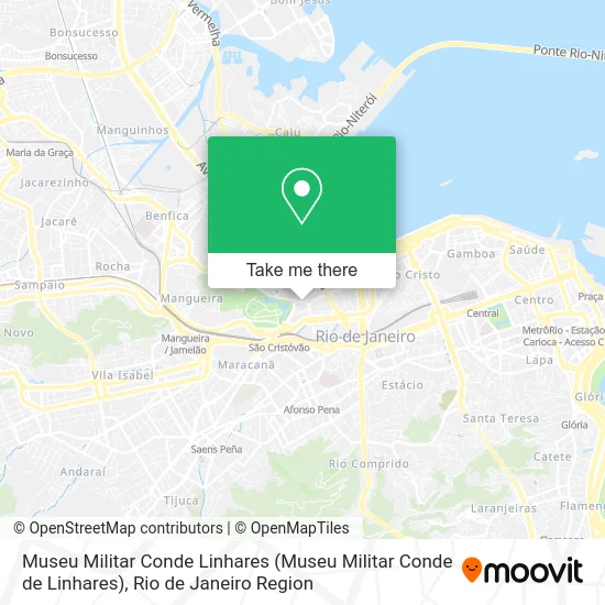 Museu Militar Conde Linhares map