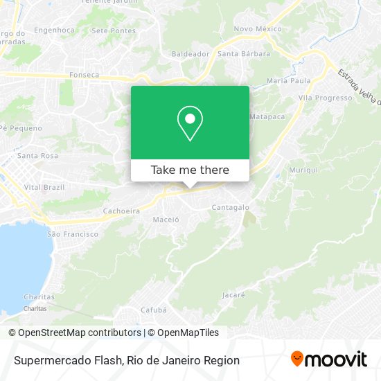 Supermercado Flash map