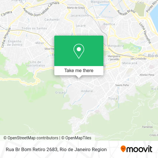 Rua Br Bom Retiro 2683 map