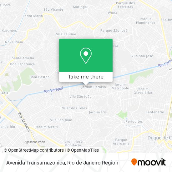 Avenida Transamazônica map