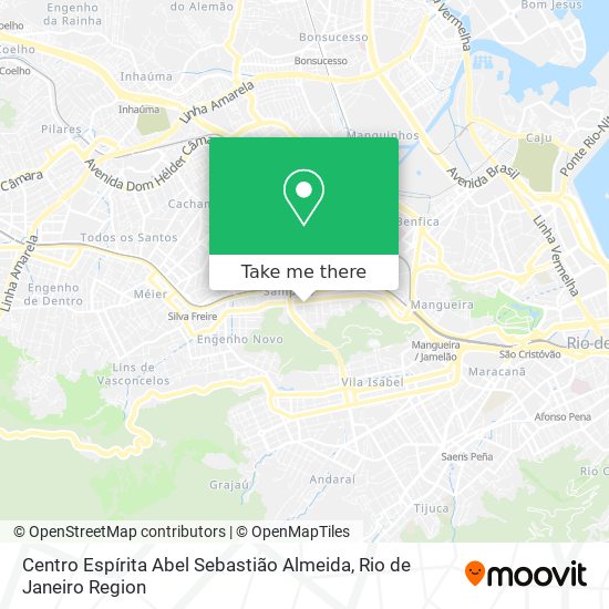 Centro Espírita Abel Sebastião Almeida map