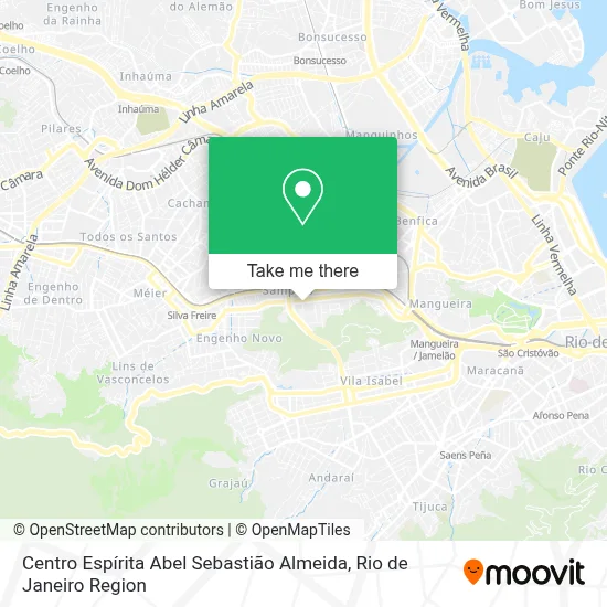 Centro Espírita Abel Sebastião Almeida map