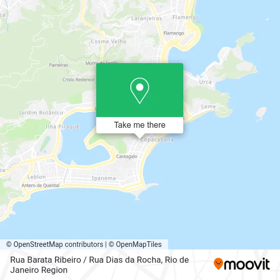 Rua Barata Ribeiro / Rua Dias da Rocha map