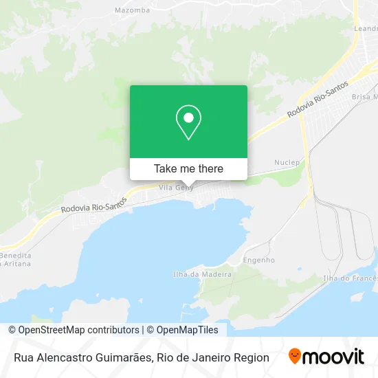 Rua Alencastro Guimarães map