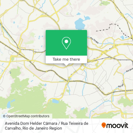 Avenida Dom Helder Câmara / Rua Teixeira de Carvalho map