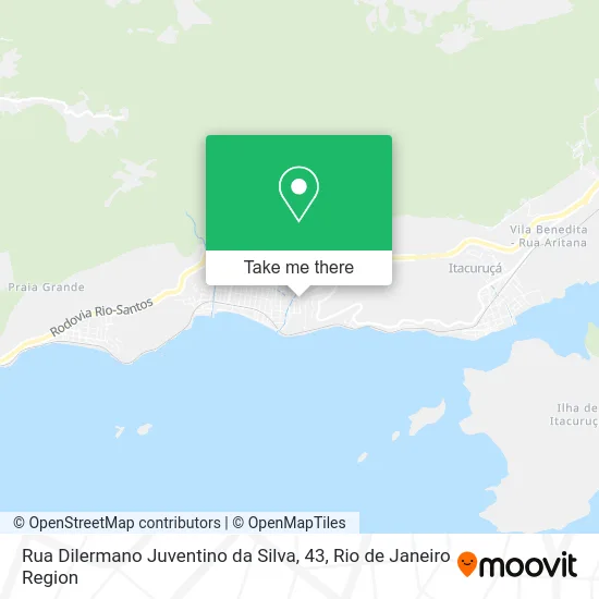 Rua Dilermano Juventino da Silva, 43 map