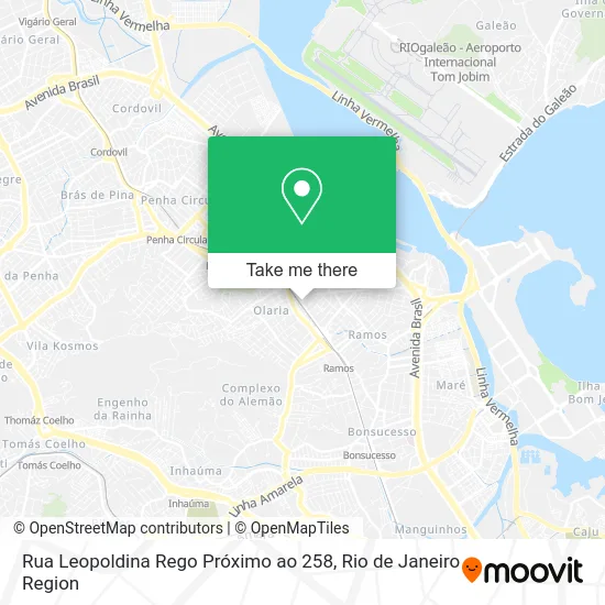 Rua Leopoldina Rego Próximo ao 258 map