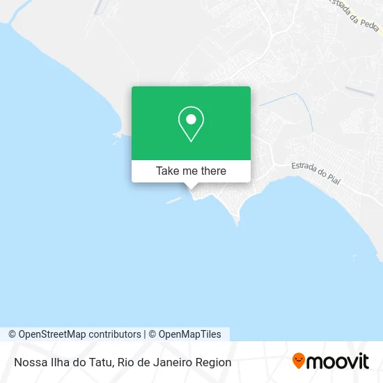 Nossa Ilha do Tatu map