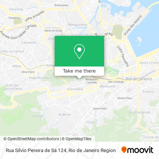 Rua Silvio Pereira de Sá 124 map