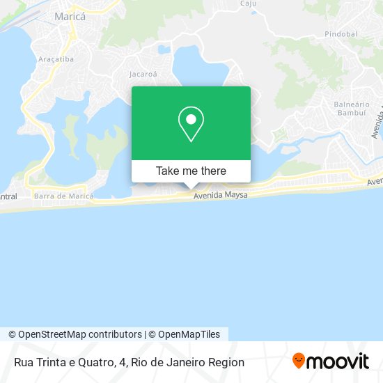 Rua Trinta e Quatro, 4 map