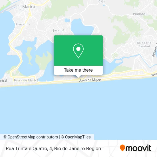 Rua Trinta e Quatro, 4 map