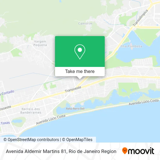 Avenida Aldemir Martins 81 map