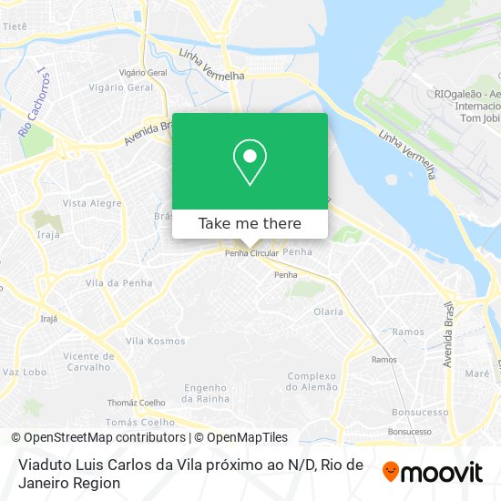 Viaduto Luis Carlos da Vila próximo ao N / D map