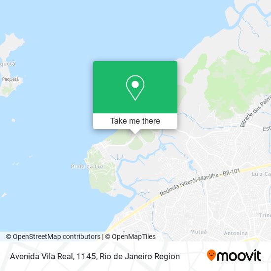 Avenida Vila Real, 1145 map