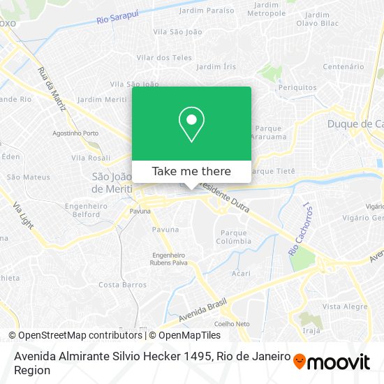 Avenida Almirante Silvio Hecker 1495 map