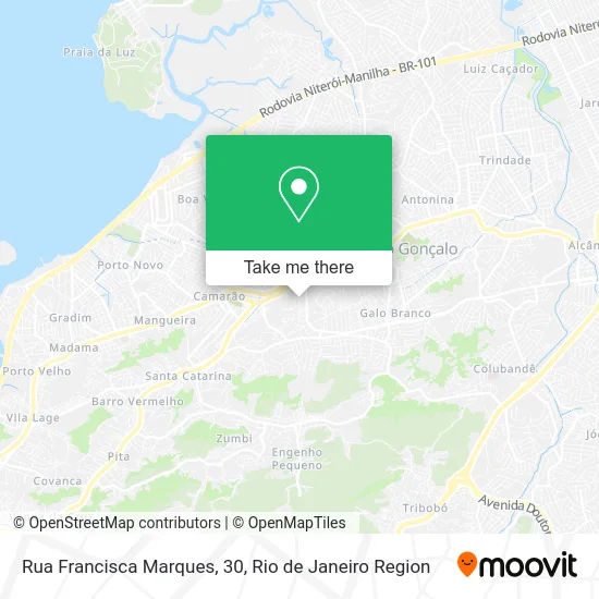 Rua Francisca Marques, 30 map
