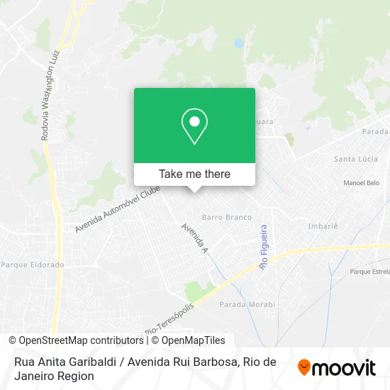 Rua Anita Garibaldi / Avenida Rui Barbosa map