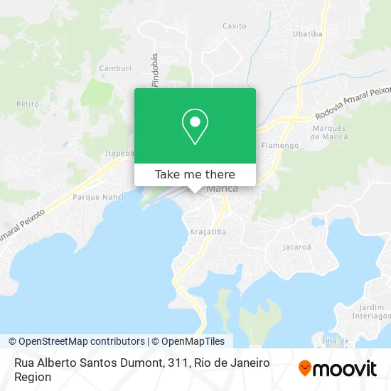 Rua Alberto Santos Dumont, 311 map