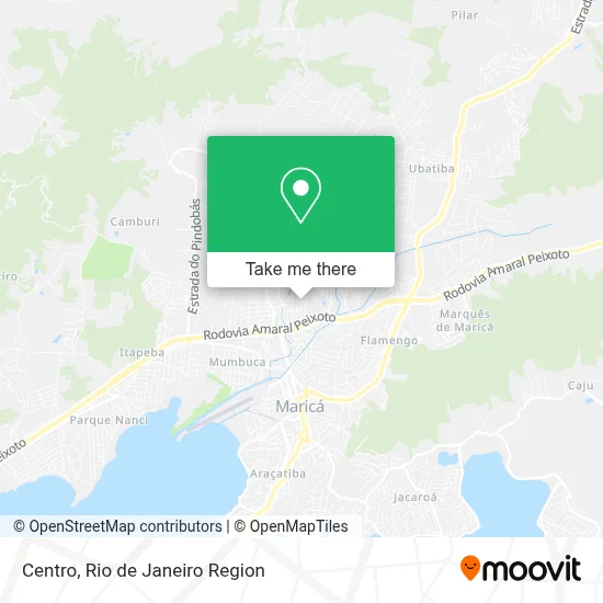 Centro map