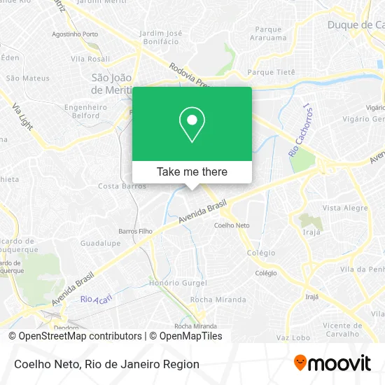 Coelho Neto map