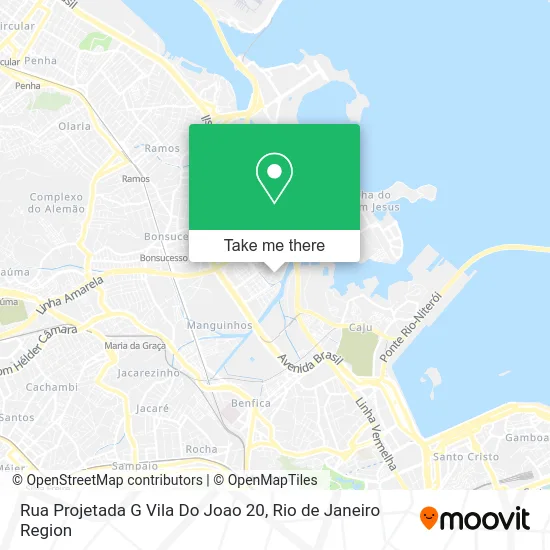 Rua Projetada G Vila Do Joao 20 map