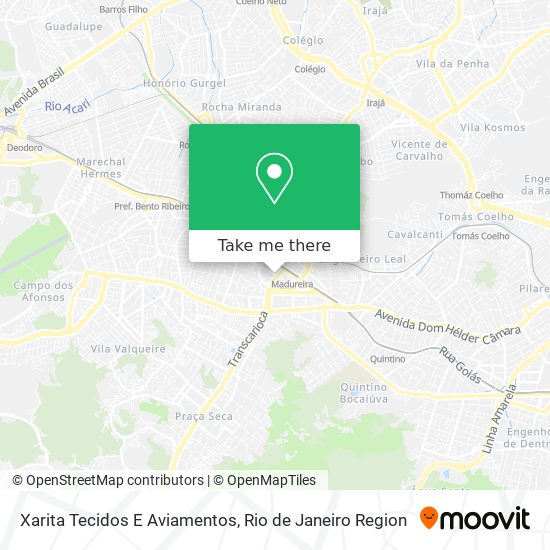 Xarita Tecidos E Aviamentos map